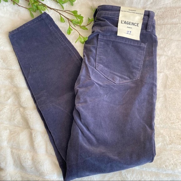 L’Agence Margot Corduroy High Rise Skinny Pants - Picture 3 of 10